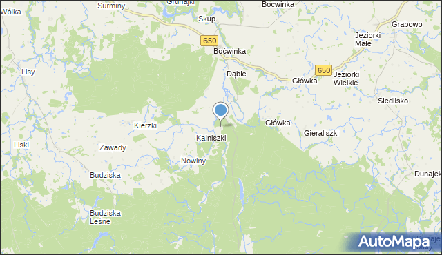 mapa Koniszki, Koniszki na mapie Targeo